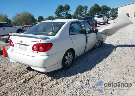 2008 Toyota Corolla S из США, поврежденный, VIN 2T1BR32E48C927979